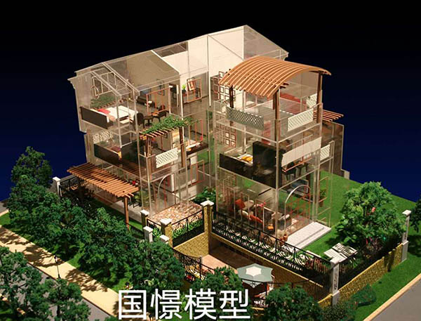 嘉荫县建筑模型