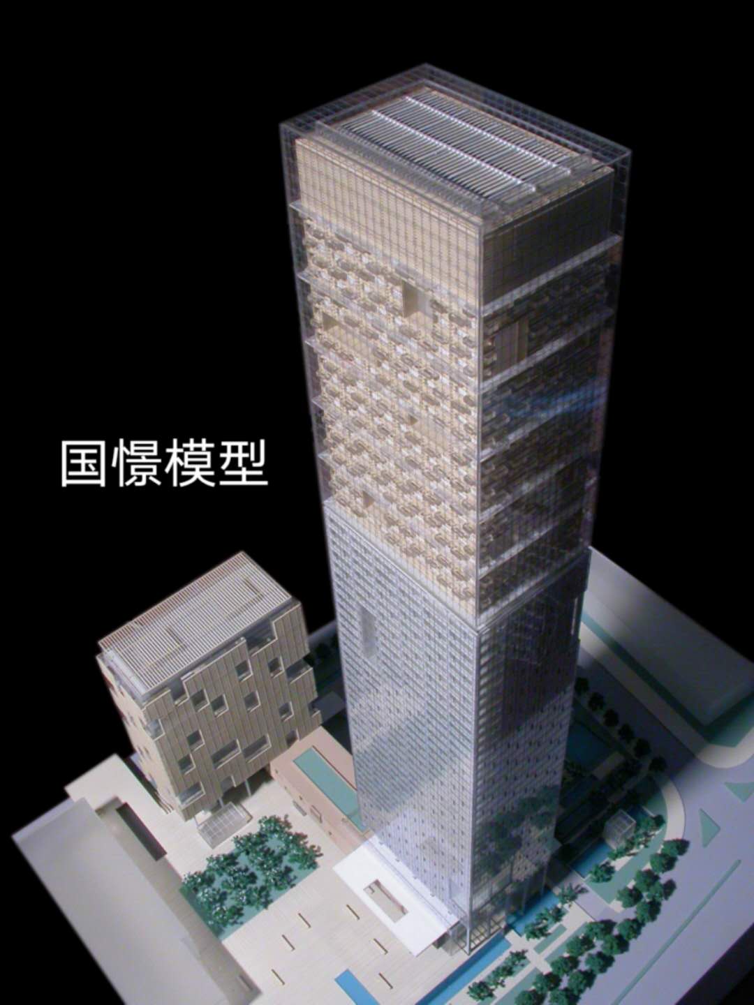 嘉荫县建筑模型